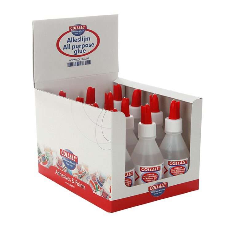 Collall Binding Glue - For Paper, Cardboard, Fabric & More White Water-based Adhesive