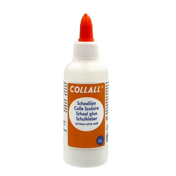 Collall Colle Scolaire blanc