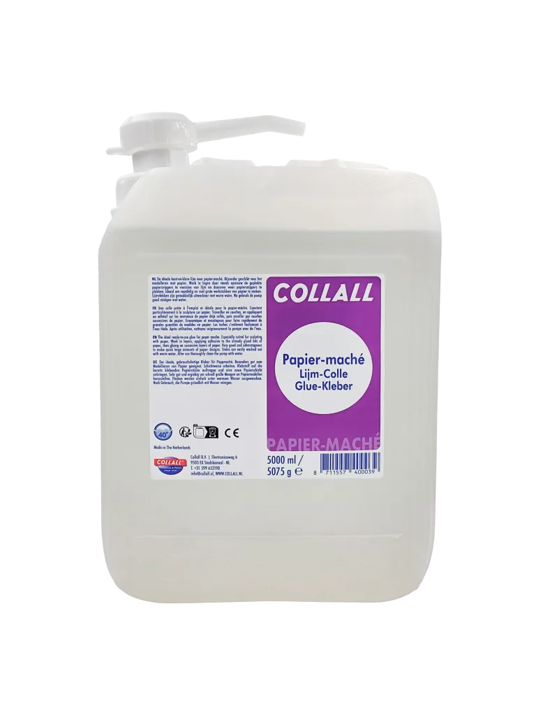 Collall Paper Mache Glue - Paper mache glue in a jerrycan