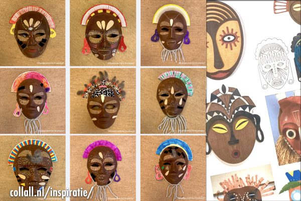 De-Knutseljuf-Colorall-Masker-thema-Afrika