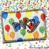 Feestelijke uitnodiging maken met Color me Blanco puzzel en Kimpie Permanent Markers