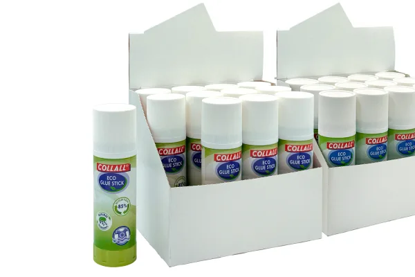 Collall Eco Plakstift – natuurlijke witte lijmstift op waterbasis