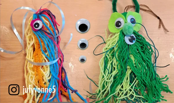 Zelfklevende en bewegende knutseloogjes